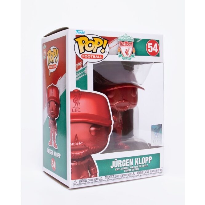 LFC Klopp Funko Pop! Limited Edition Red Vinyl Figurine